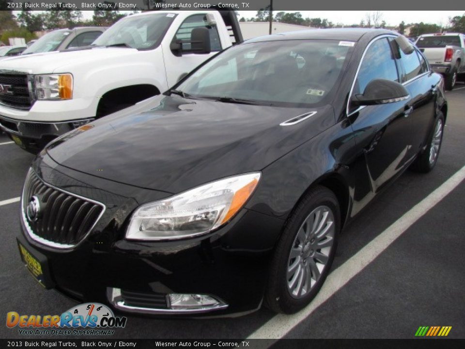2013 Buick Regal Turbo Black Onyx / Ebony Photo #2