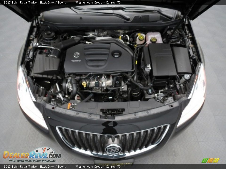 2013 Buick Regal Turbo Black Onyx / Ebony Photo #4