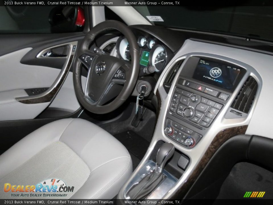 2013 Buick Verano FWD Crystal Red Tintcoat / Medium Titanium Photo #5