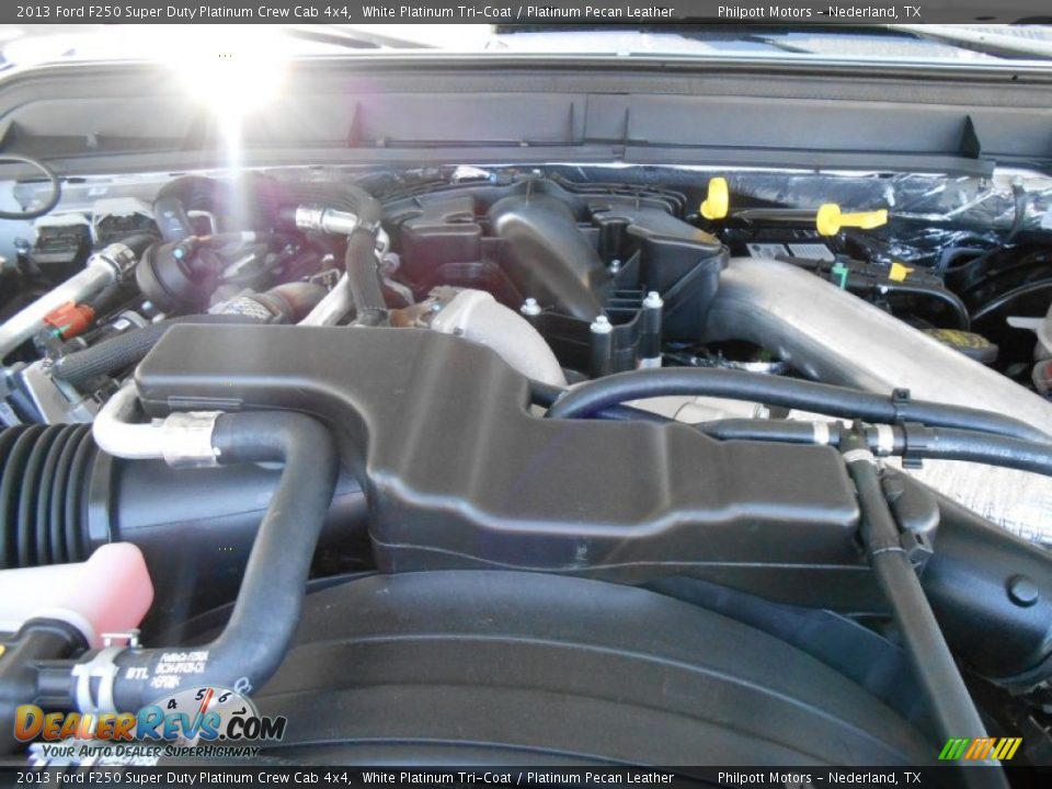 2013 Ford F250 Super Duty Platinum Crew Cab 4x4 6.7 Liter OHV 32-Valve B20 Power Stroke Turbo-Diesel V8 Engine Photo #19