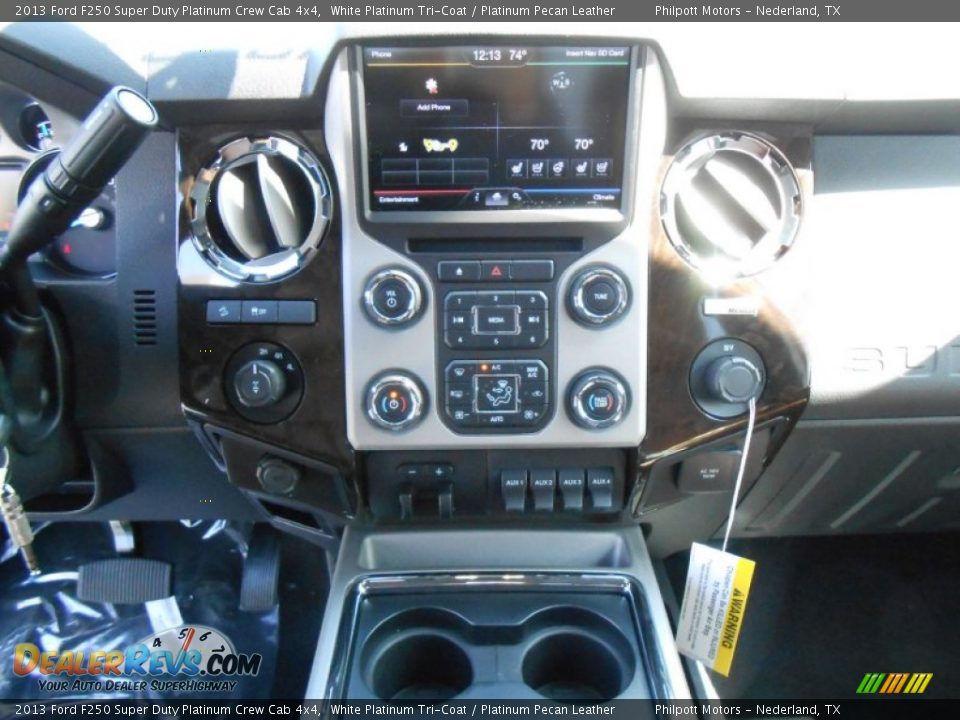 Controls of 2013 Ford F250 Super Duty Platinum Crew Cab 4x4 Photo #31