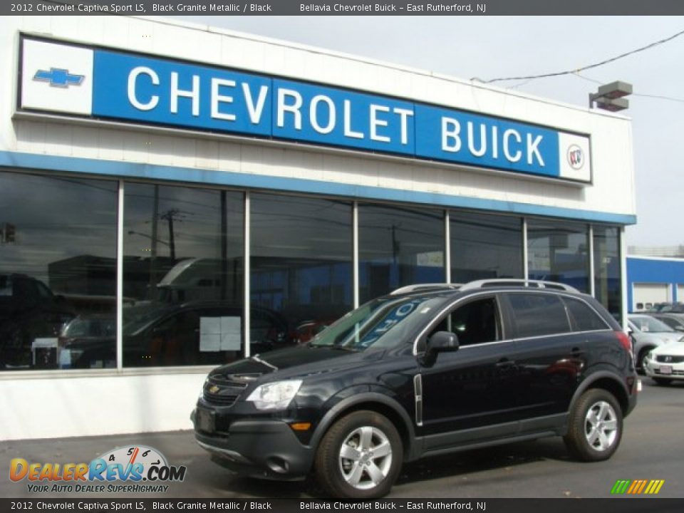 2012 Chevrolet Captiva Sport LS Black Granite Metallic / Black Photo #1