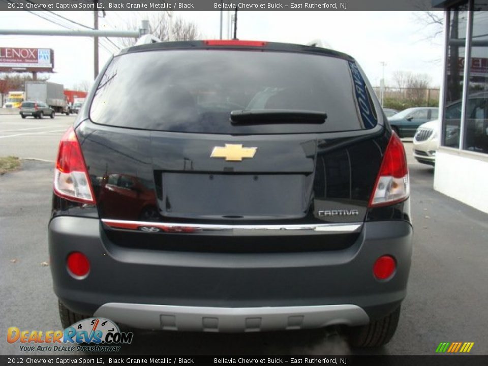 2012 Chevrolet Captiva Sport LS Black Granite Metallic / Black Photo #5
