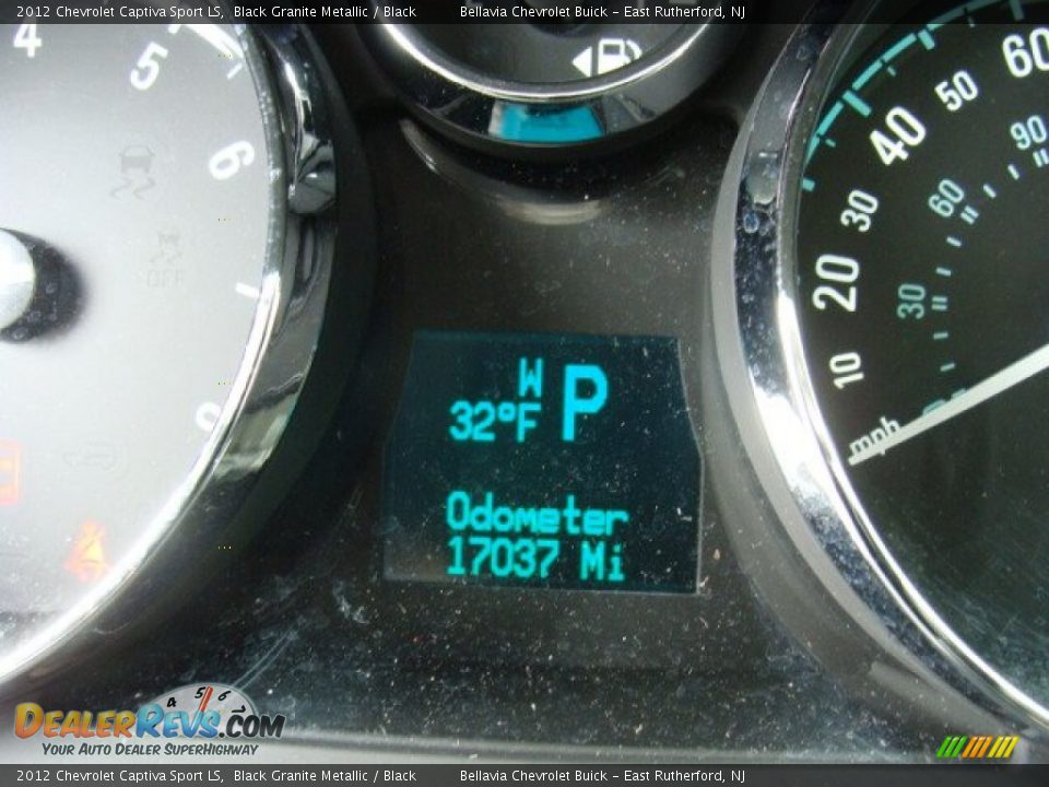 2012 Chevrolet Captiva Sport LS Black Granite Metallic / Black Photo #10