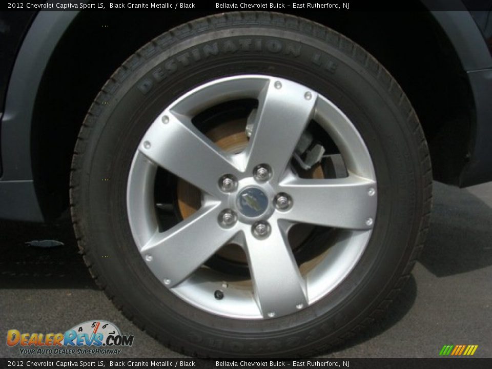 2012 Chevrolet Captiva Sport LS Black Granite Metallic / Black Photo #14