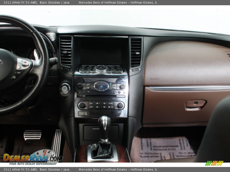 2011 Infiniti FX 50 AWD Black Obsidian / Java Photo #9