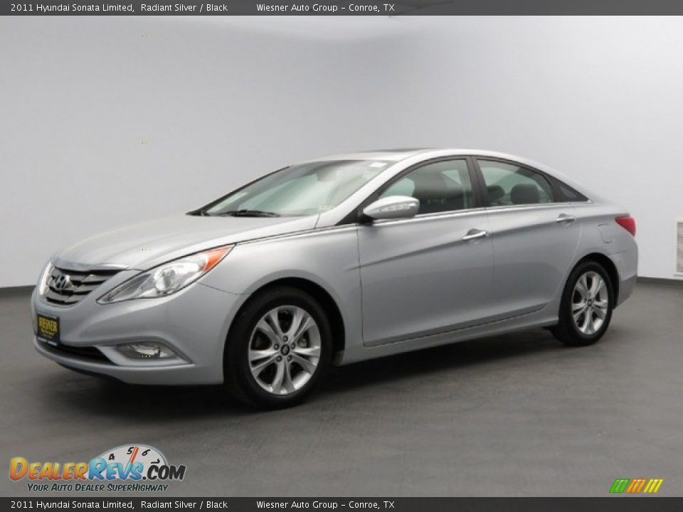 2011 Hyundai Sonata Limited Radiant Silver / Black Photo #1