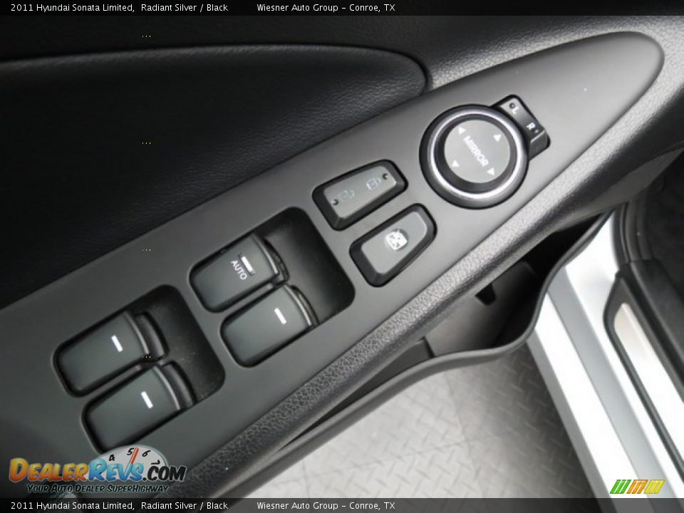 2011 Hyundai Sonata Limited Radiant Silver / Black Photo #11