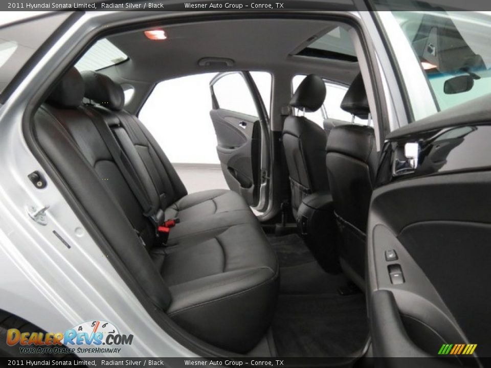 2011 Hyundai Sonata Limited Radiant Silver / Black Photo #15