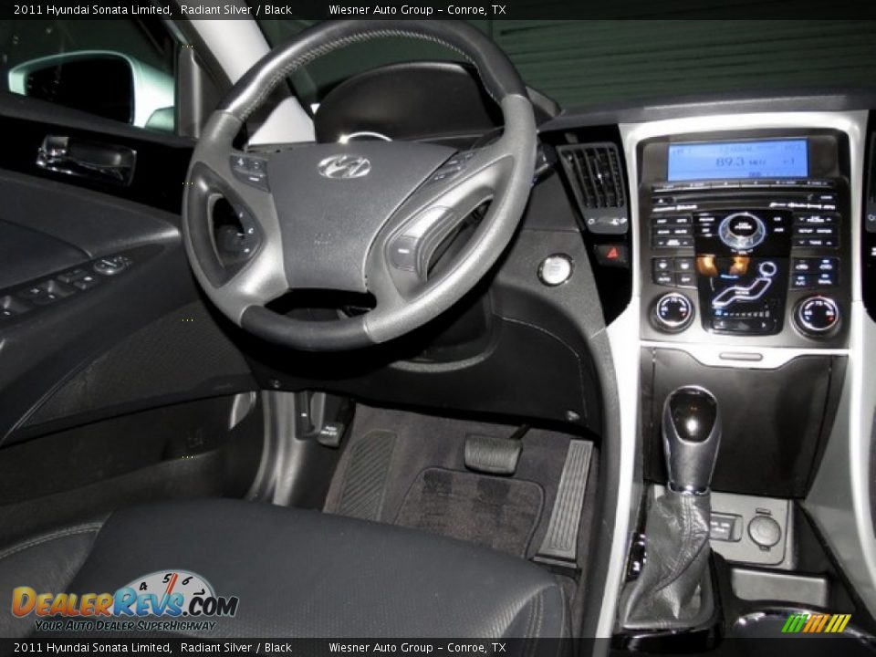 2011 Hyundai Sonata Limited Radiant Silver / Black Photo #20
