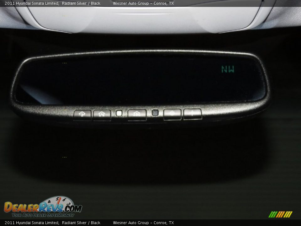 2011 Hyundai Sonata Limited Radiant Silver / Black Photo #23