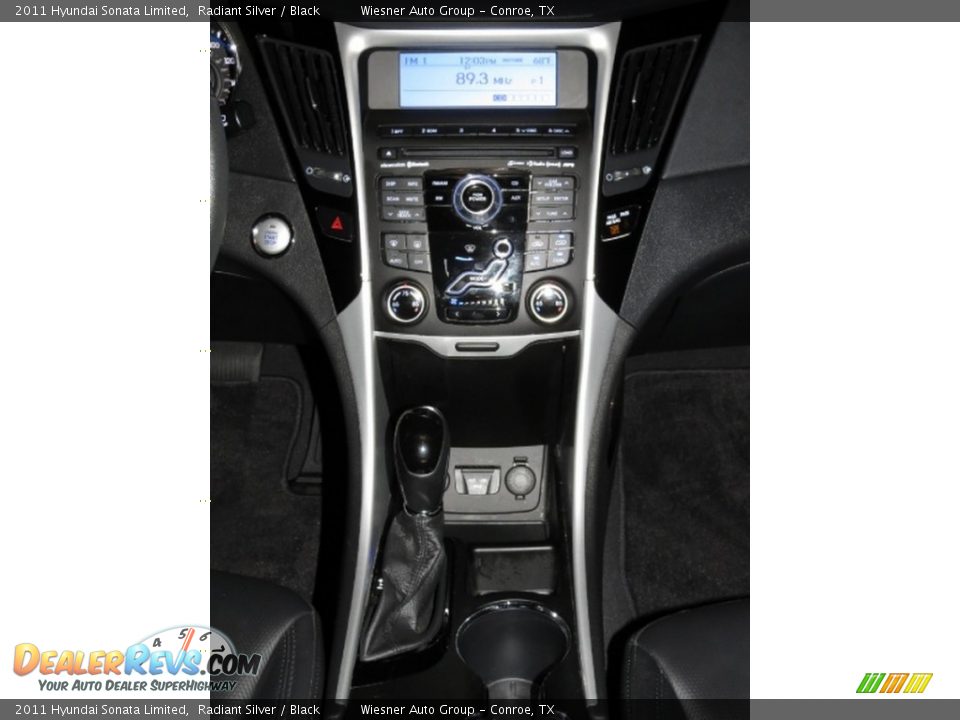 2011 Hyundai Sonata Limited Radiant Silver / Black Photo #24