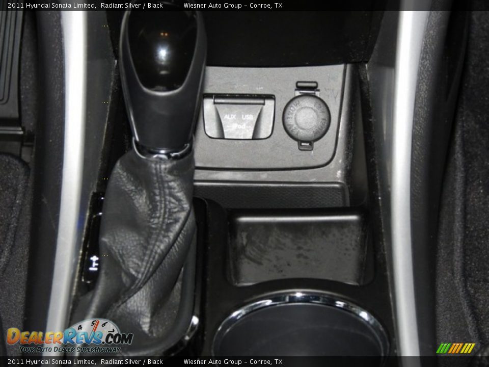 2011 Hyundai Sonata Limited Radiant Silver / Black Photo #27