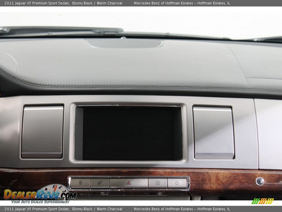 2011 Jaguar XF Premium Sport Sedan Ebony Black / Warm Charcoal Photo #10