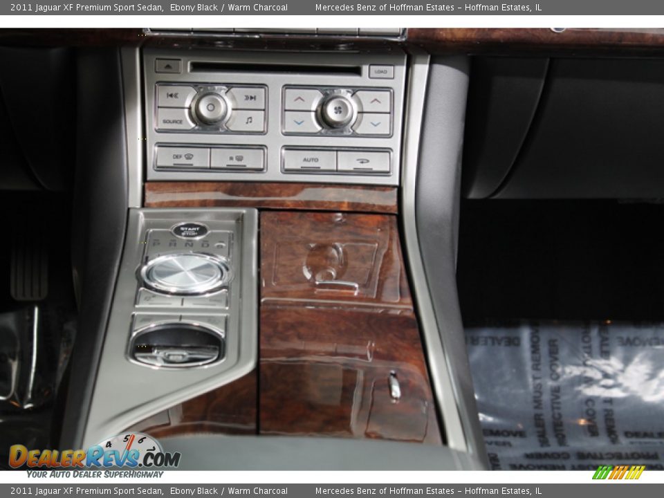 Controls of 2011 Jaguar XF Premium Sport Sedan Photo #11