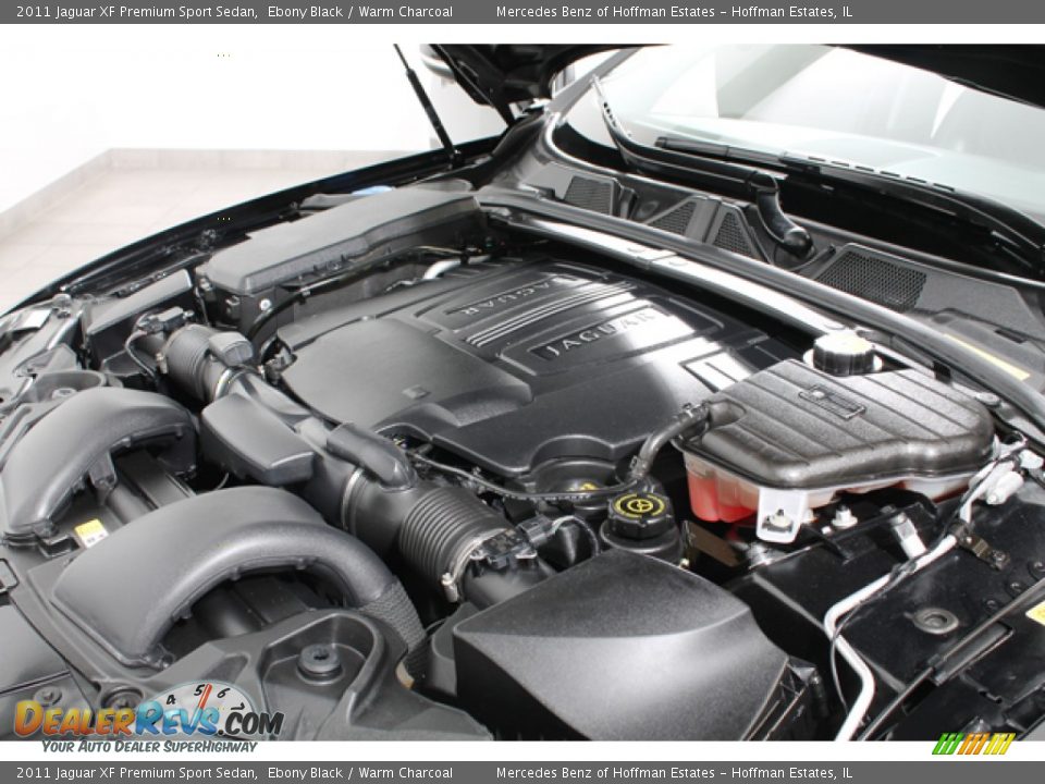 2011 Jaguar XF Premium Sport Sedan 5.0 Liter GDI DOHC 32-Valve VVT V8 Engine Photo #25