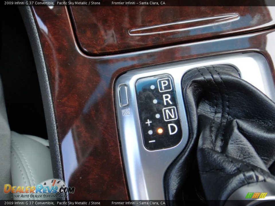 2009 Infiniti G 37 Convertible Pacific Sky Metallic / Stone Photo #16