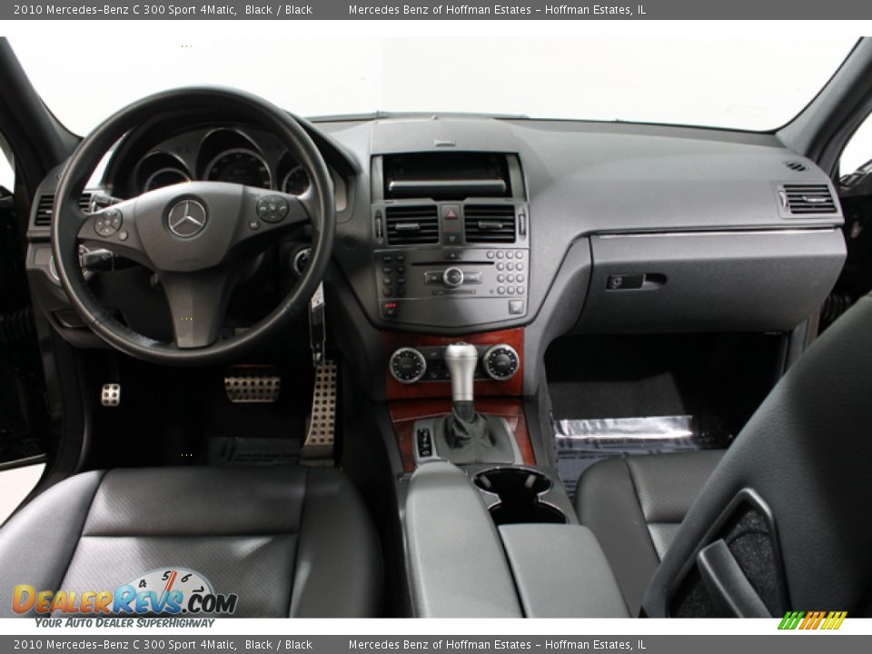 2010 Mercedes-Benz C 300 Sport 4Matic Black / Black Photo #6