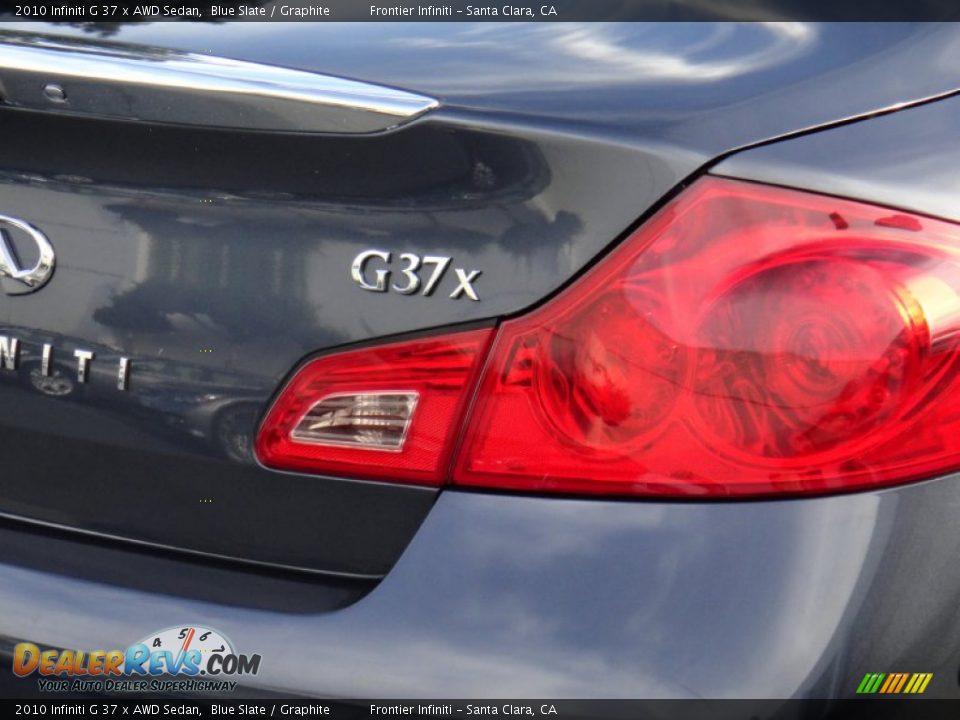 2010 Infiniti G 37 x AWD Sedan Blue Slate / Graphite Photo #5