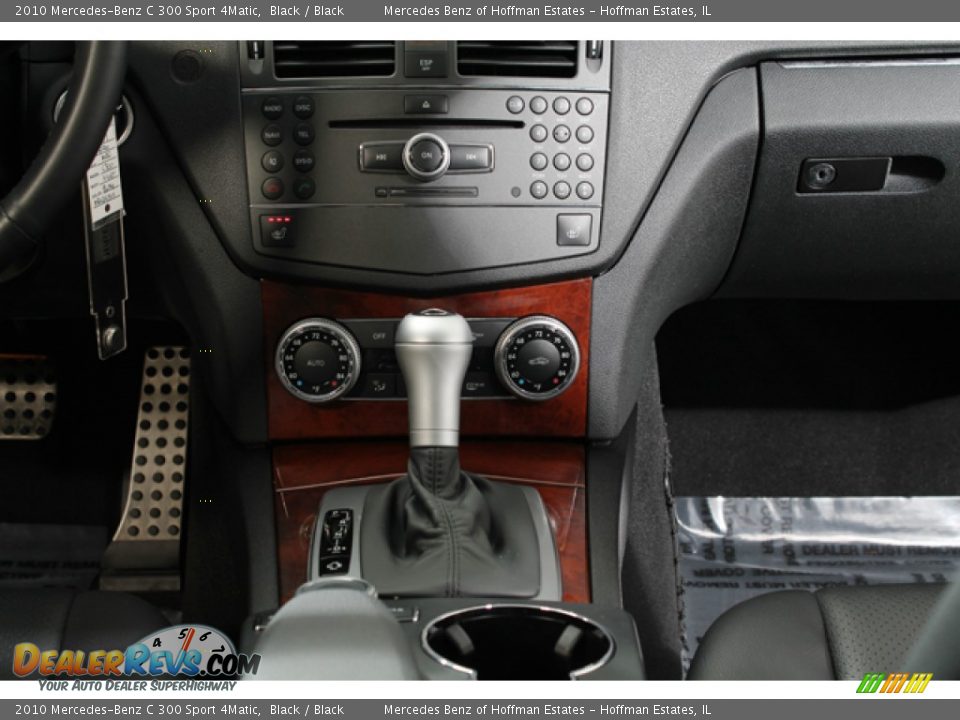 2010 Mercedes-Benz C 300 Sport 4Matic Black / Black Photo #11
