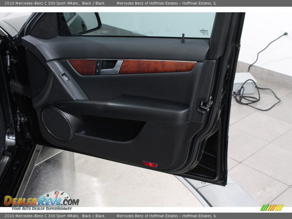 2010 Mercedes-Benz C 300 Sport 4Matic Black / Black Photo #13