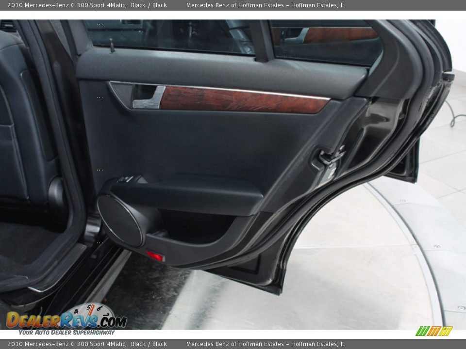 2010 Mercedes-Benz C 300 Sport 4Matic Black / Black Photo #14