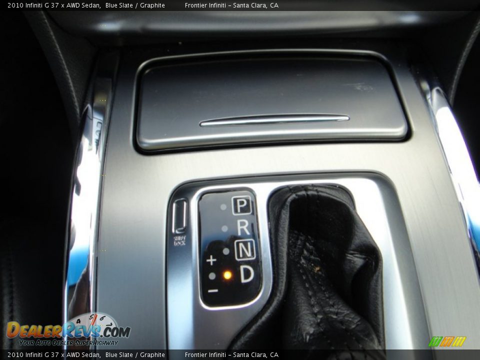 2010 Infiniti G 37 x AWD Sedan Blue Slate / Graphite Photo #14