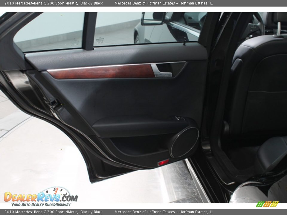2010 Mercedes-Benz C 300 Sport 4Matic Black / Black Photo #15