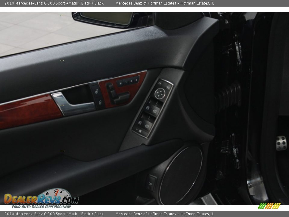 2010 Mercedes-Benz C 300 Sport 4Matic Black / Black Photo #17