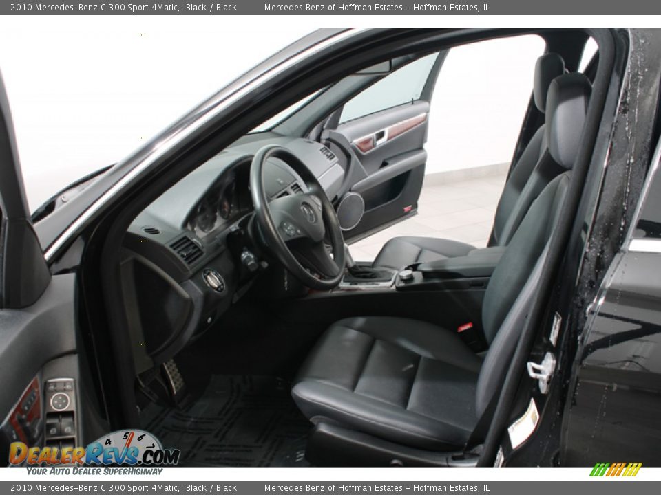2010 Mercedes-Benz C 300 Sport 4Matic Black / Black Photo #18