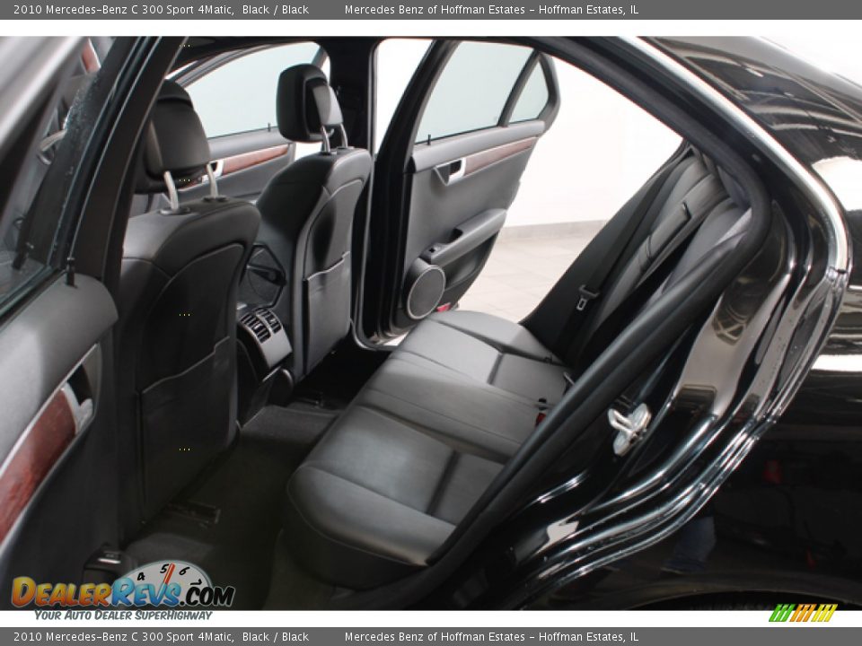 2010 Mercedes-Benz C 300 Sport 4Matic Black / Black Photo #19