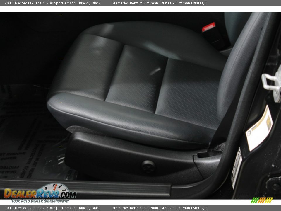 2010 Mercedes-Benz C 300 Sport 4Matic Black / Black Photo #20