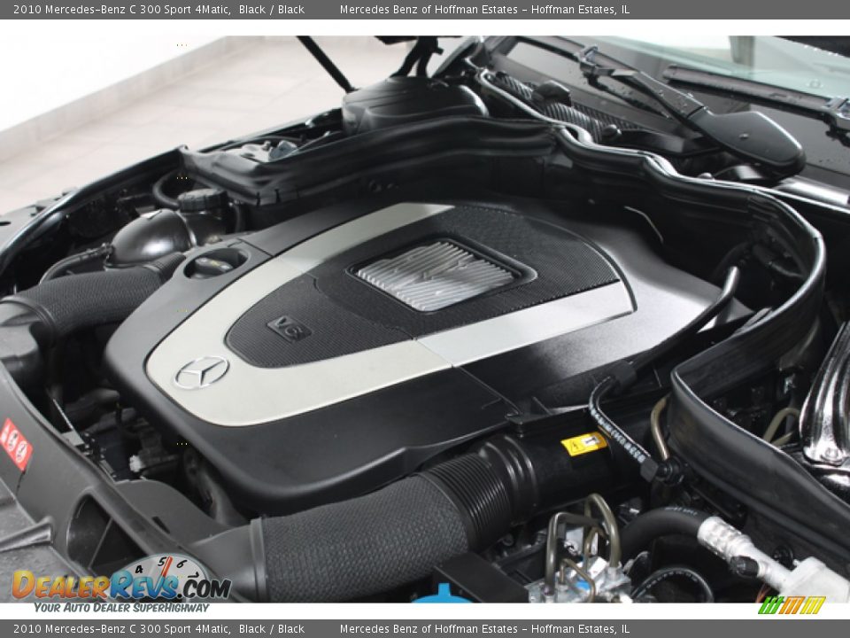 2010 Mercedes-Benz C 300 Sport 4Matic Black / Black Photo #24