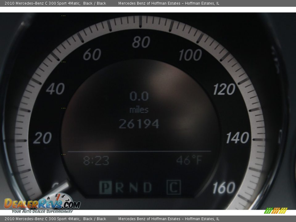 2010 Mercedes-Benz C 300 Sport 4Matic Black / Black Photo #25