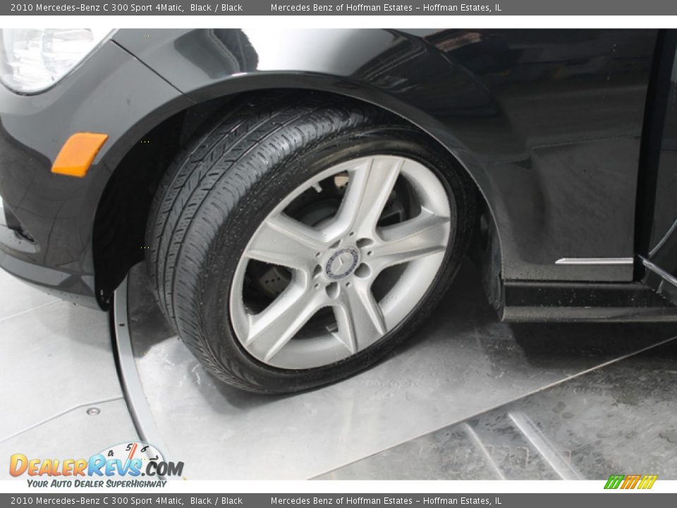 2010 Mercedes-Benz C 300 Sport 4Matic Black / Black Photo #26