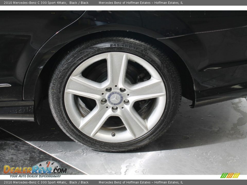 2010 Mercedes-Benz C 300 Sport 4Matic Black / Black Photo #29