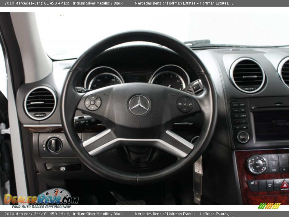 2010 Mercedes-Benz GL 450 4Matic Iridium Silver Metallic / Black Photo #3