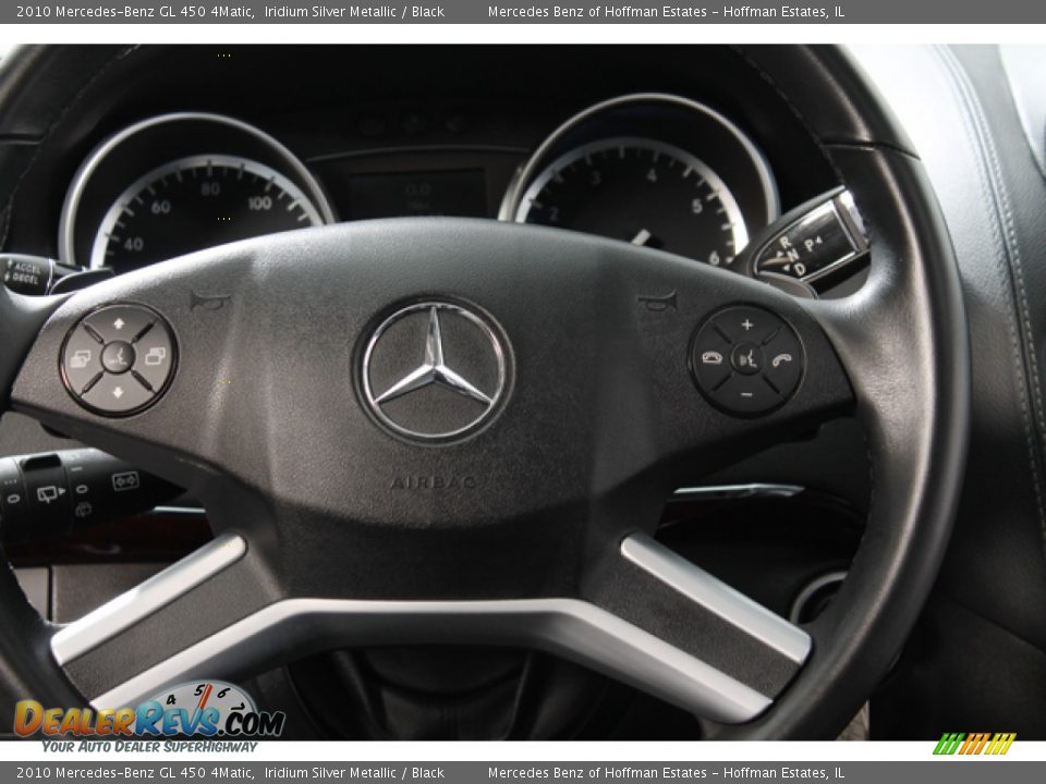 2010 Mercedes-Benz GL 450 4Matic Iridium Silver Metallic / Black Photo #4
