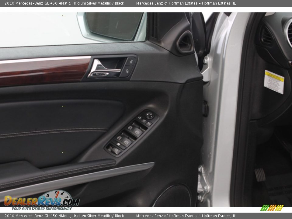 2010 Mercedes-Benz GL 450 4Matic Iridium Silver Metallic / Black Photo #11