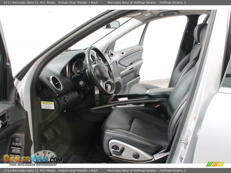 2010 Mercedes-Benz GL 450 4Matic Iridium Silver Metallic / Black Photo #12