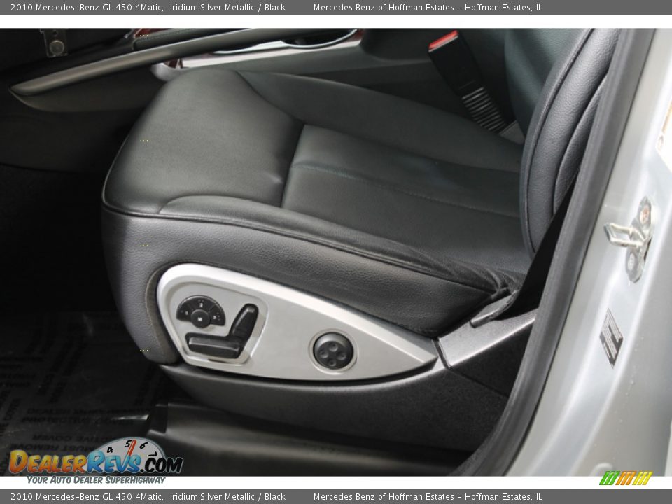 2010 Mercedes-Benz GL 450 4Matic Iridium Silver Metallic / Black Photo #14