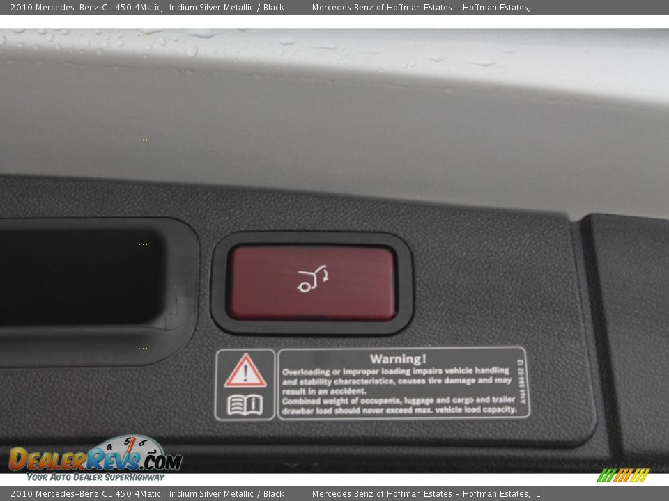 2010 Mercedes-Benz GL 450 4Matic Iridium Silver Metallic / Black Photo #16