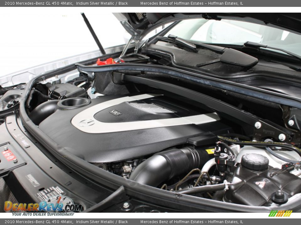 2010 Mercedes-Benz GL 450 4Matic Iridium Silver Metallic / Black Photo #19