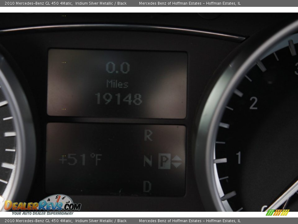 2010 Mercedes-Benz GL 450 4Matic Iridium Silver Metallic / Black Photo #20