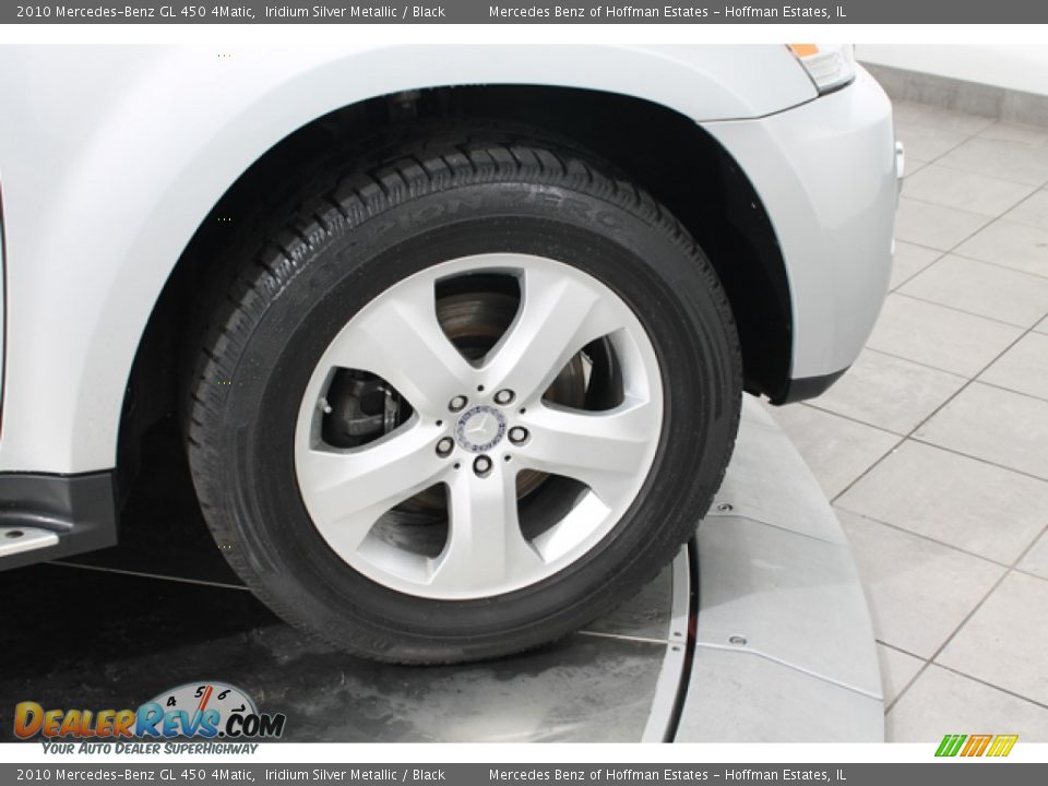 2010 Mercedes-Benz GL 450 4Matic Iridium Silver Metallic / Black Photo #23