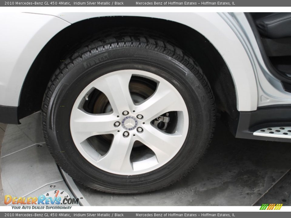 2010 Mercedes-Benz GL 450 4Matic Iridium Silver Metallic / Black Photo #24