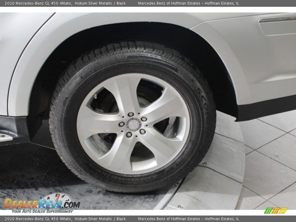 2010 Mercedes-Benz GL 450 4Matic Iridium Silver Metallic / Black Photo #25