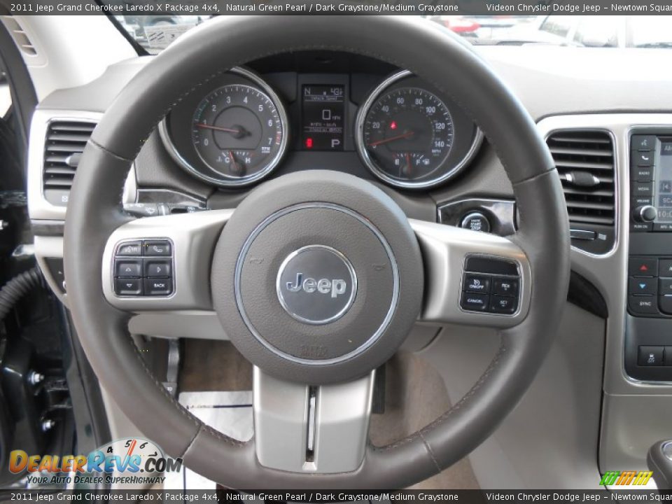 2011 Jeep Grand Cherokee Laredo X Package 4x4 Steering Wheel Photo #26