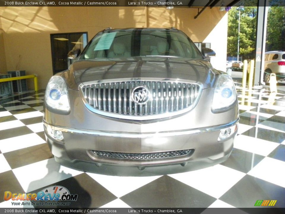 2008 Buick Enclave CXL AWD Cocoa Metallic / Cashmere/Cocoa Photo #2