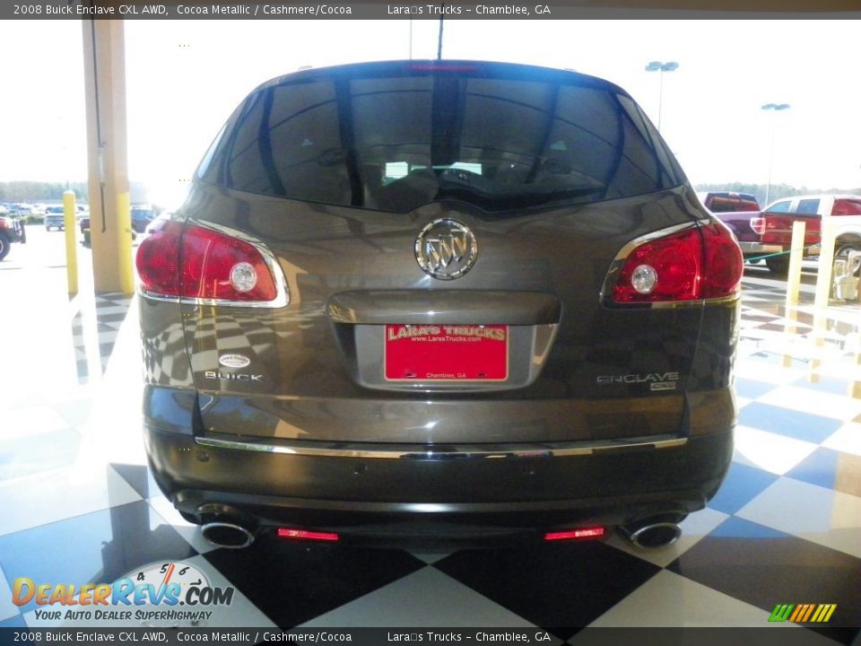 2008 Buick Enclave CXL AWD Cocoa Metallic / Cashmere/Cocoa Photo #5